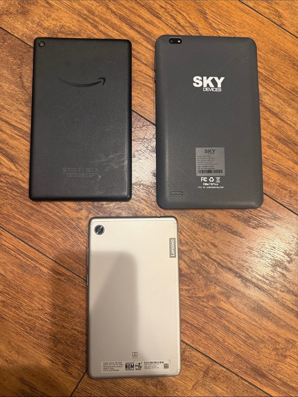 Amazon Black Tablet - Back Cover View